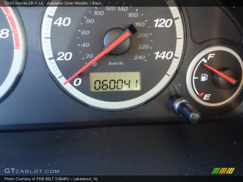 Alabaster Silver Metallic / Black 2006 Honda CR-V LX