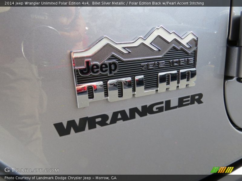 Billet Silver Metallic / Polar Edition Black w/Pearl Accent Stitching 2014 Jeep Wrangler Unlimited Polar Edition 4x4