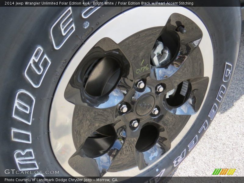 Bright White / Polar Edition Black w/Pearl Accent Stitching 2014 Jeep Wrangler Unlimited Polar Edition 4x4