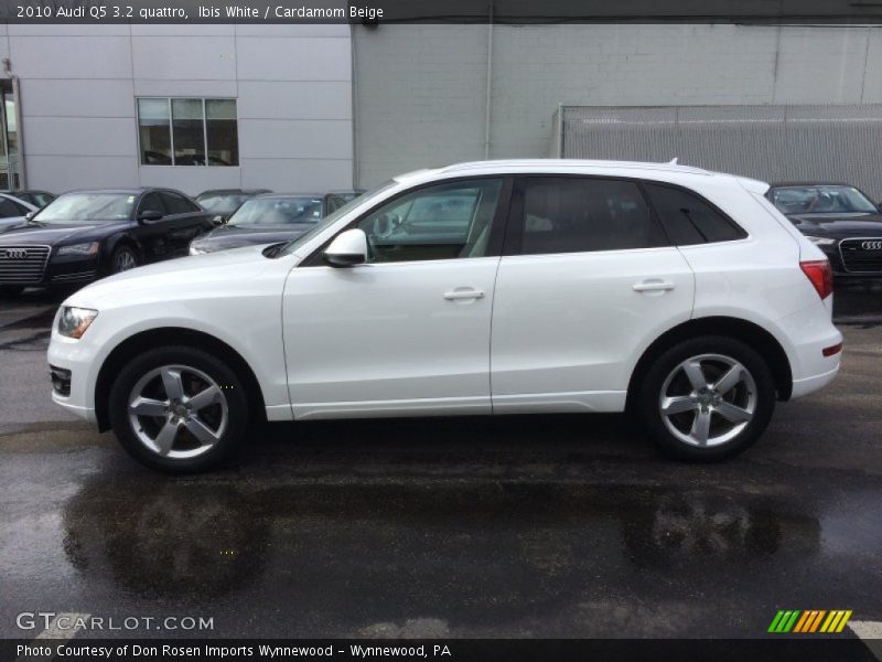 Ibis White / Cardamom Beige 2010 Audi Q5 3.2 quattro