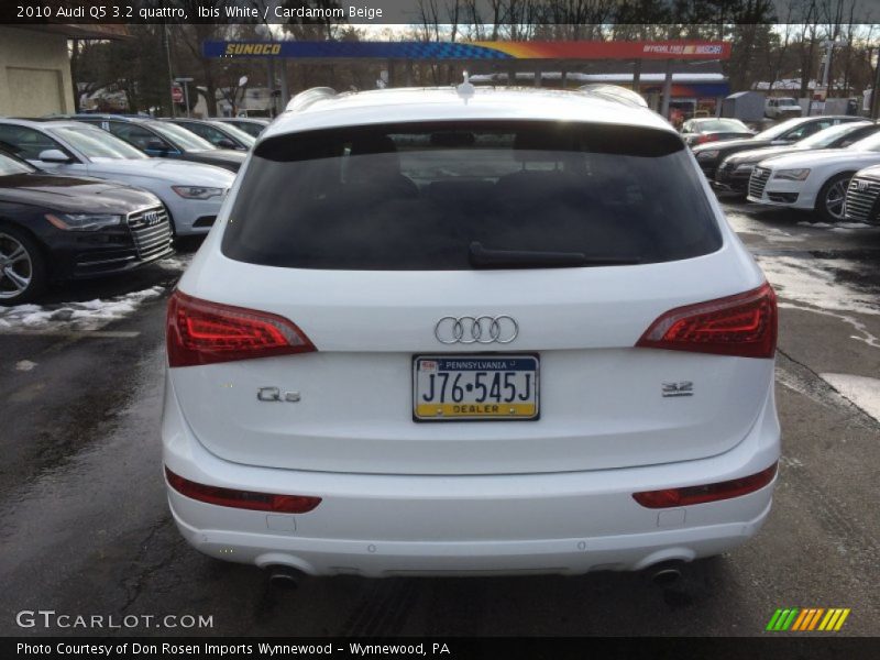 Ibis White / Cardamom Beige 2010 Audi Q5 3.2 quattro