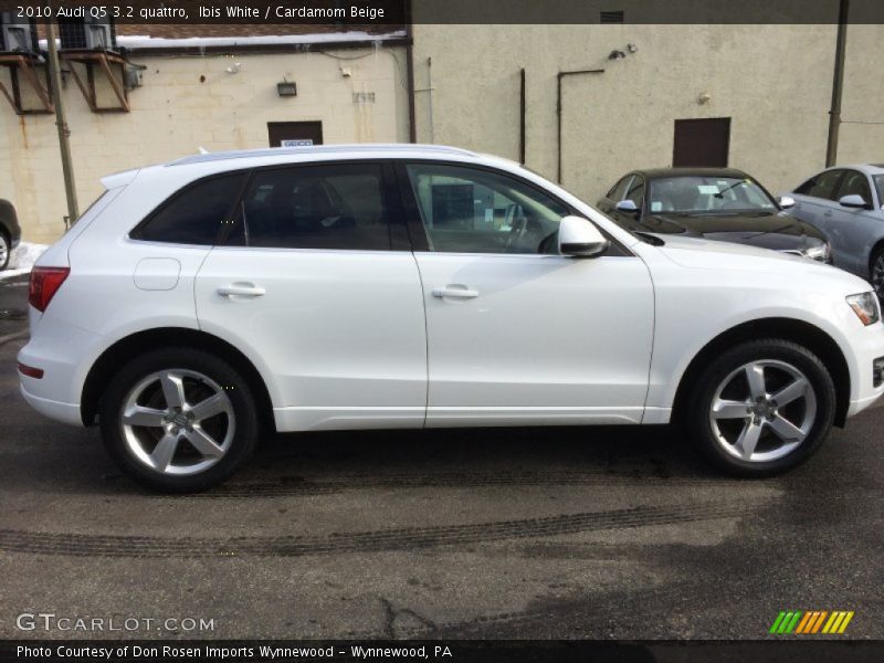 Ibis White / Cardamom Beige 2010 Audi Q5 3.2 quattro