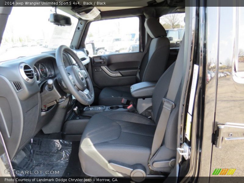 Black / Black 2014 Jeep Wrangler Unlimited Sport S 4x4