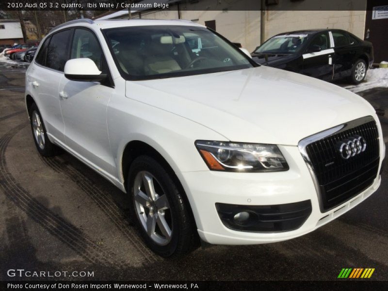 Ibis White / Cardamom Beige 2010 Audi Q5 3.2 quattro