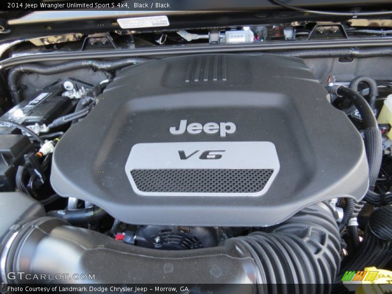 Black / Black 2014 Jeep Wrangler Unlimited Sport S 4x4
