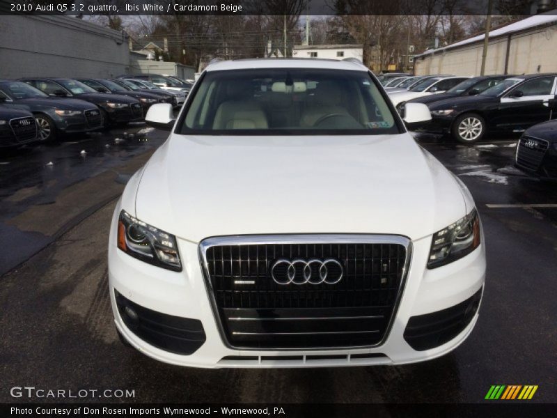 Ibis White / Cardamom Beige 2010 Audi Q5 3.2 quattro