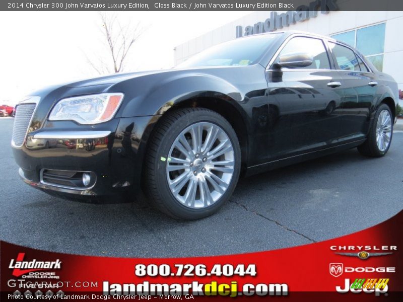 Gloss Black / John Varvatos Luxury Edition Black 2014 Chrysler 300 John Varvatos Luxury Edition