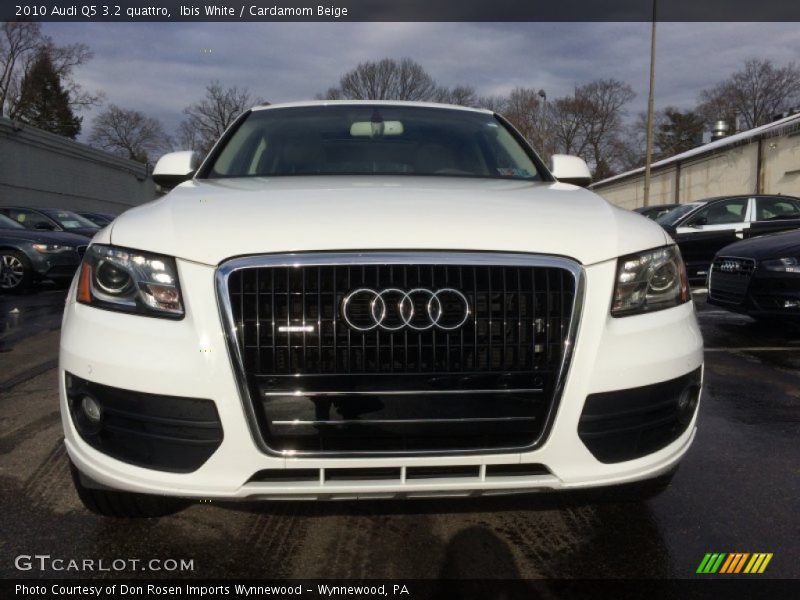 Ibis White / Cardamom Beige 2010 Audi Q5 3.2 quattro