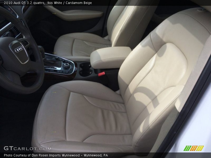 Ibis White / Cardamom Beige 2010 Audi Q5 3.2 quattro
