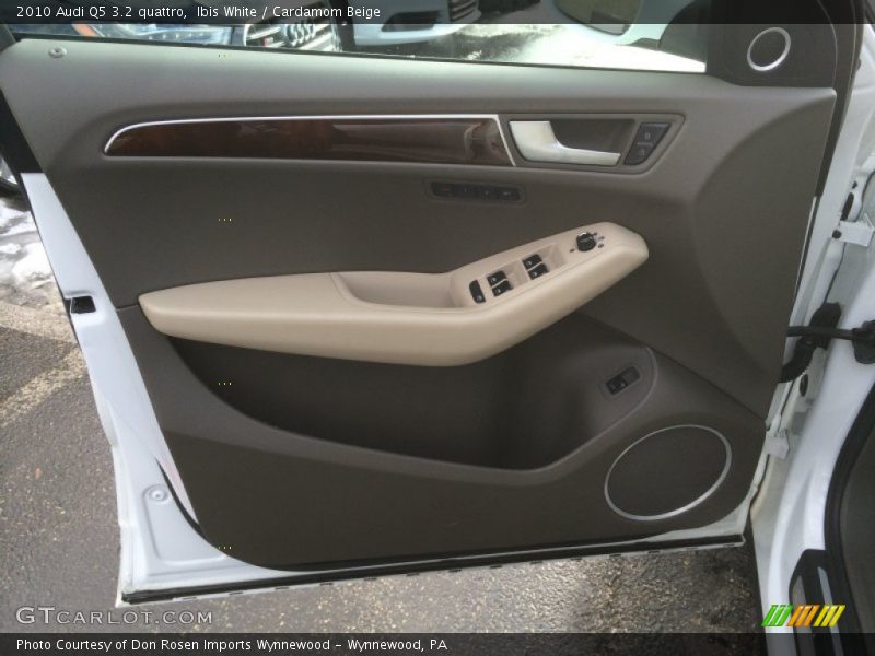 Ibis White / Cardamom Beige 2010 Audi Q5 3.2 quattro