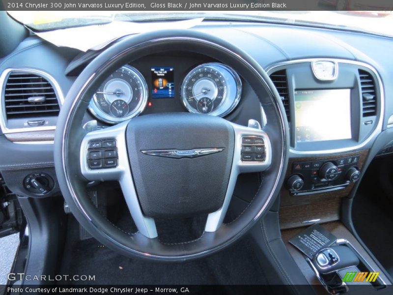  2014 300 John Varvatos Luxury Edition Steering Wheel