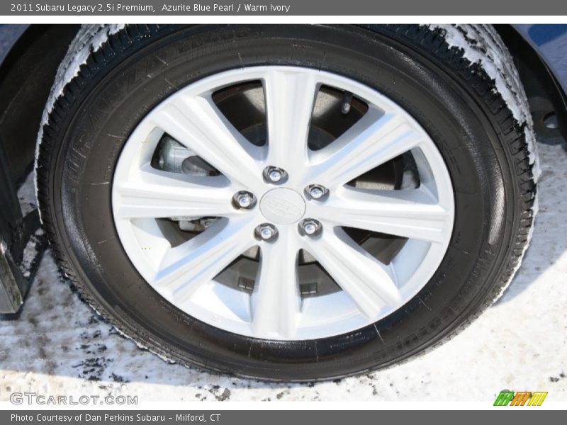 Azurite Blue Pearl / Warm Ivory 2011 Subaru Legacy 2.5i Premium