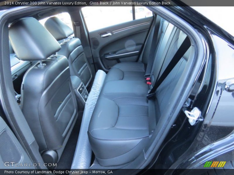 Rear Seat of 2014 300 John Varvatos Luxury Edition