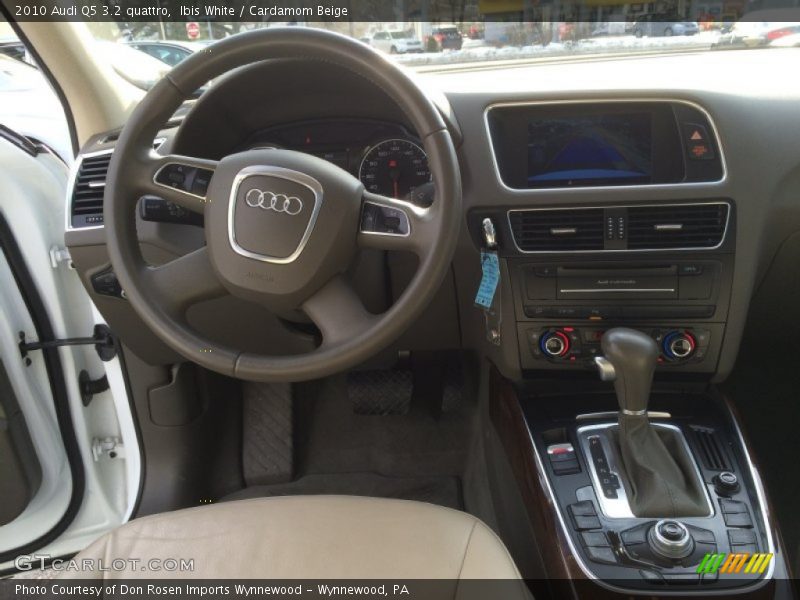 Ibis White / Cardamom Beige 2010 Audi Q5 3.2 quattro