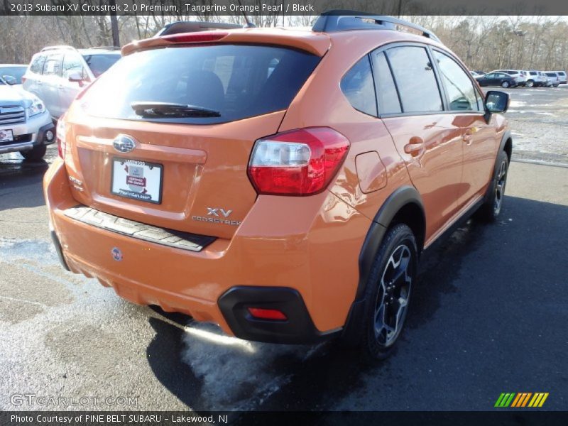 Tangerine Orange Pearl / Black 2013 Subaru XV Crosstrek 2.0 Premium