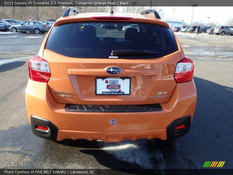 Tangerine Orange Pearl / Black 2013 Subaru XV Crosstrek 2.0 Premium