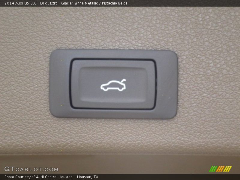 Glacier White Metallic / Pistachio Beige 2014 Audi Q5 3.0 TDI quattro