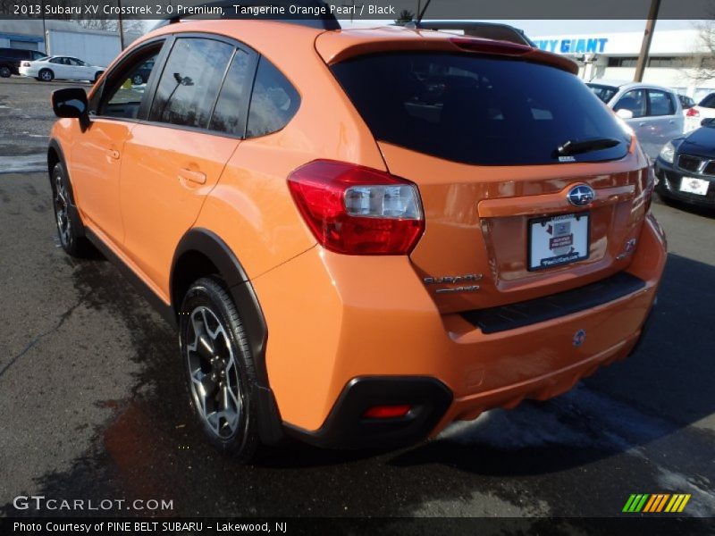 Tangerine Orange Pearl / Black 2013 Subaru XV Crosstrek 2.0 Premium