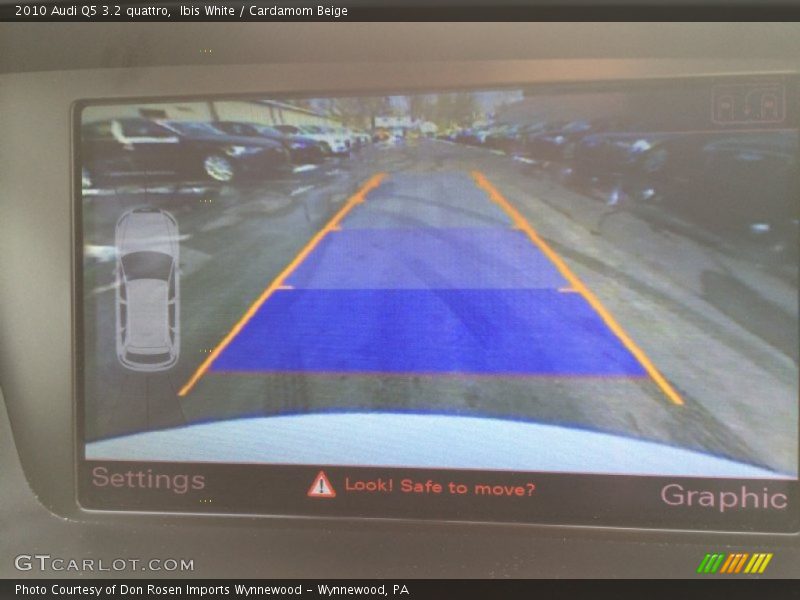 Ibis White / Cardamom Beige 2010 Audi Q5 3.2 quattro