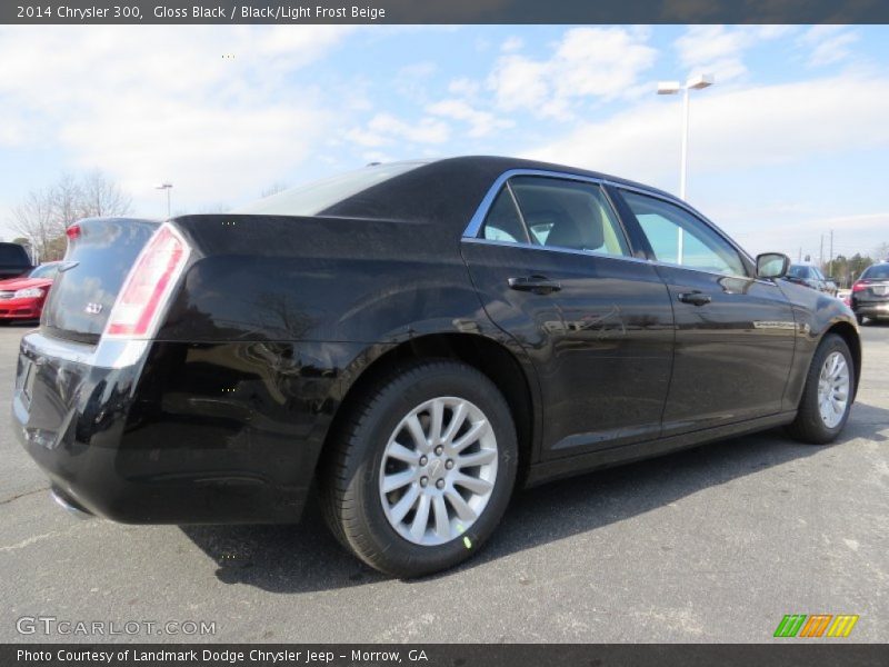 Gloss Black / Black/Light Frost Beige 2014 Chrysler 300