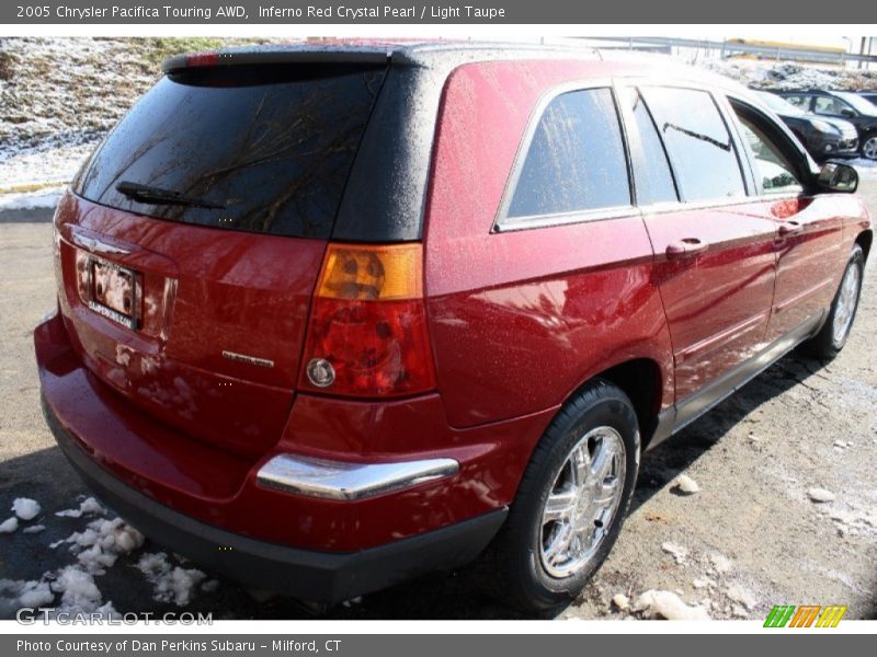 Inferno Red Crystal Pearl / Light Taupe 2005 Chrysler Pacifica Touring AWD