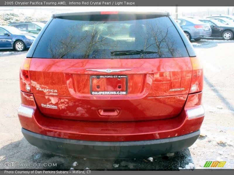 Inferno Red Crystal Pearl / Light Taupe 2005 Chrysler Pacifica Touring AWD