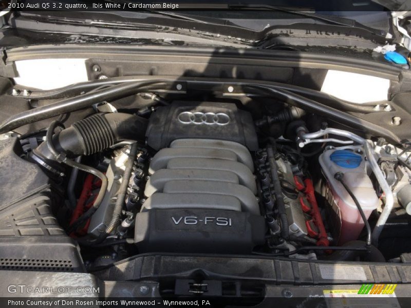Ibis White / Cardamom Beige 2010 Audi Q5 3.2 quattro