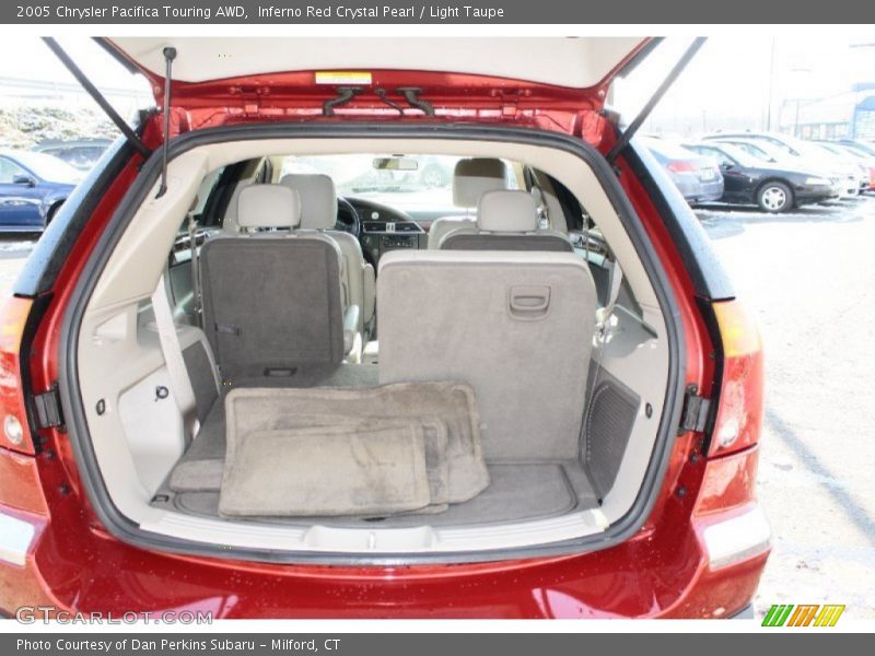 Inferno Red Crystal Pearl / Light Taupe 2005 Chrysler Pacifica Touring AWD