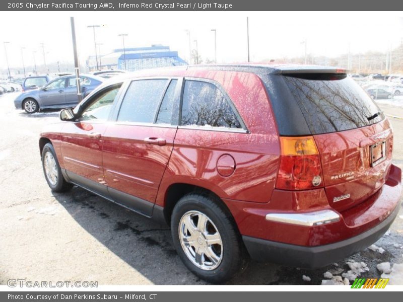 Inferno Red Crystal Pearl / Light Taupe 2005 Chrysler Pacifica Touring AWD