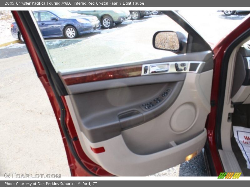 Inferno Red Crystal Pearl / Light Taupe 2005 Chrysler Pacifica Touring AWD