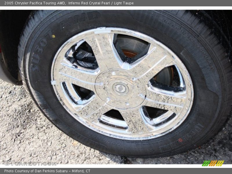Inferno Red Crystal Pearl / Light Taupe 2005 Chrysler Pacifica Touring AWD