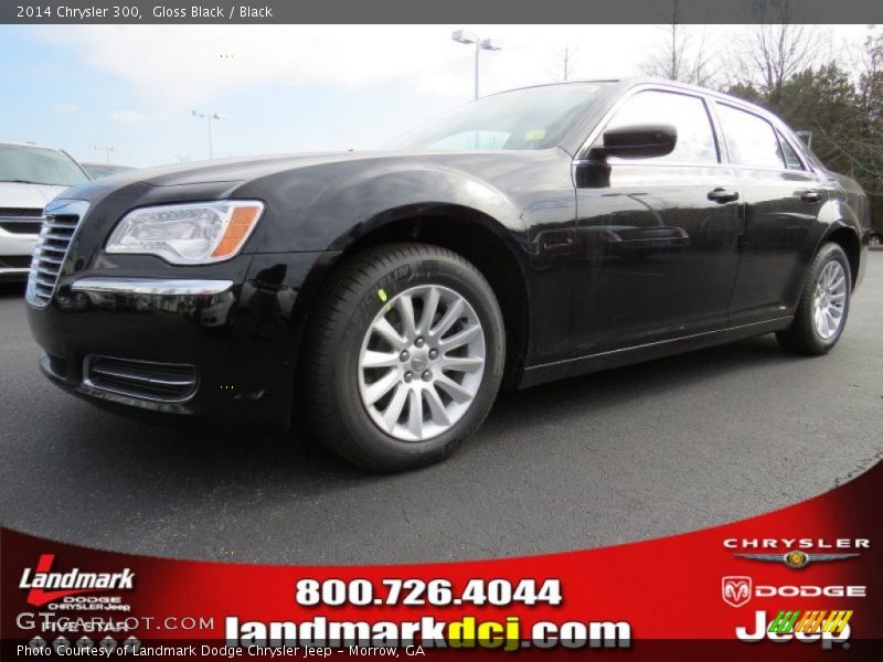 Gloss Black / Black 2014 Chrysler 300