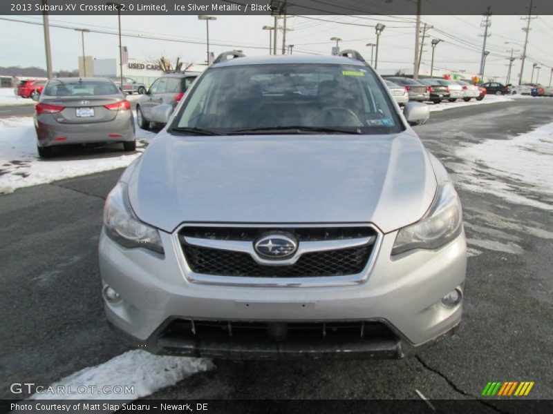 Ice Silver Metallic / Black 2013 Subaru XV Crosstrek 2.0 Limited