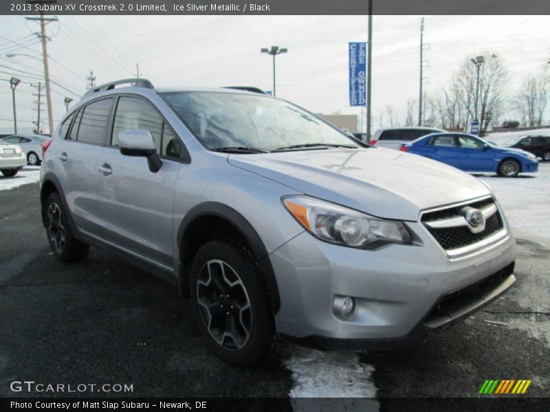 Ice Silver Metallic / Black 2013 Subaru XV Crosstrek 2.0 Limited