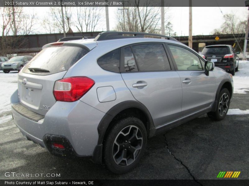 Ice Silver Metallic / Black 2013 Subaru XV Crosstrek 2.0 Limited