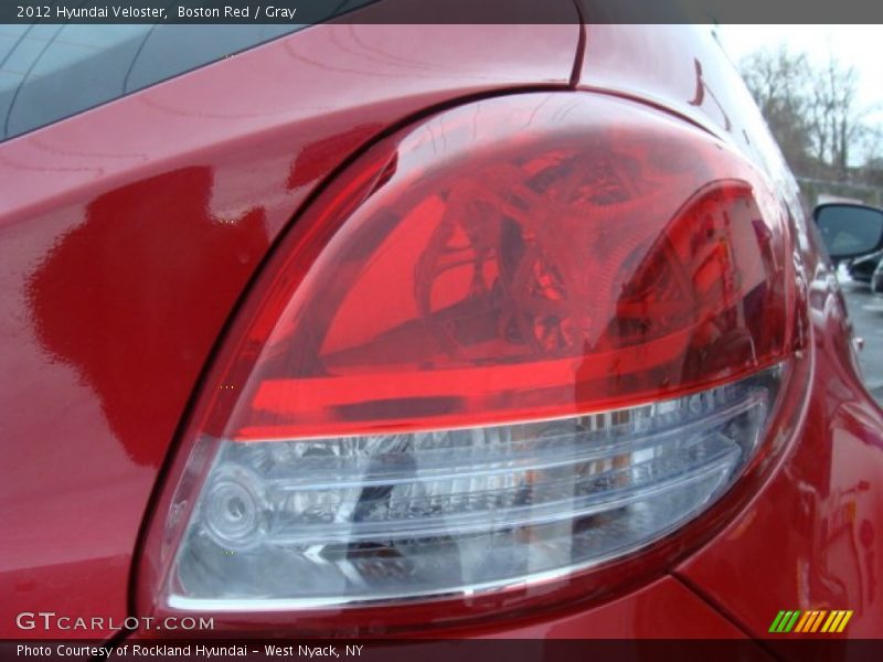 Boston Red / Gray 2012 Hyundai Veloster