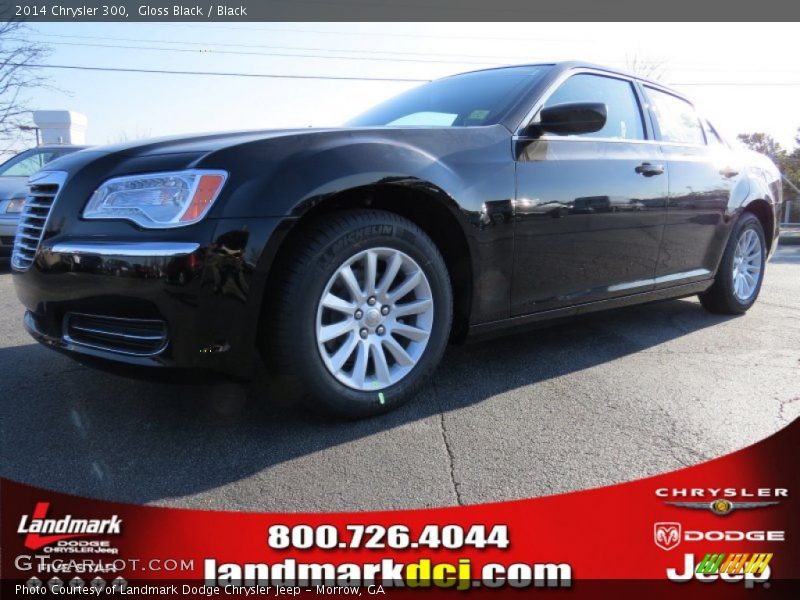 Gloss Black / Black 2014 Chrysler 300