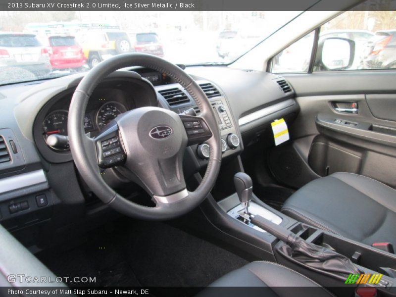 Ice Silver Metallic / Black 2013 Subaru XV Crosstrek 2.0 Limited