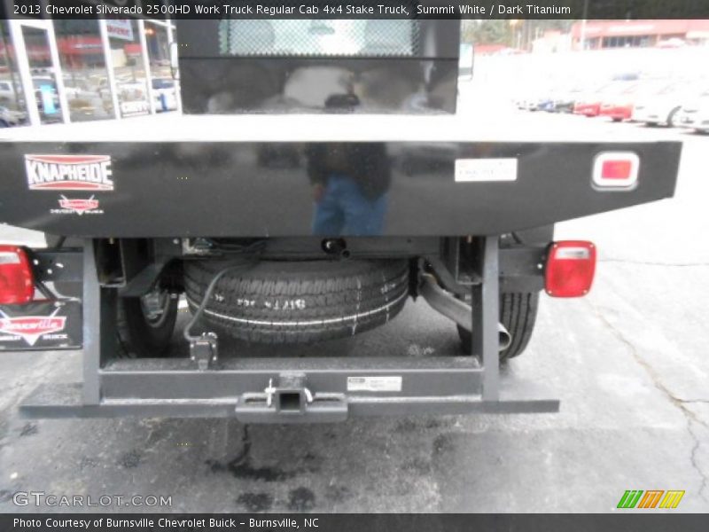 Summit White / Dark Titanium 2013 Chevrolet Silverado 2500HD Work Truck Regular Cab 4x4 Stake Truck