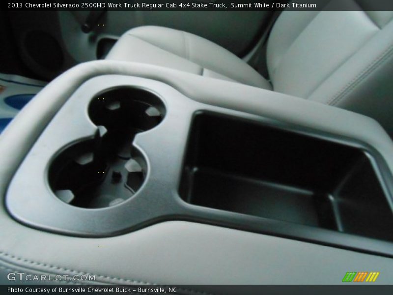 Summit White / Dark Titanium 2013 Chevrolet Silverado 2500HD Work Truck Regular Cab 4x4 Stake Truck