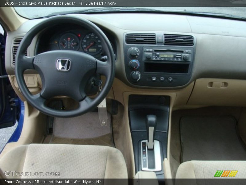 Dashboard of 2005 Civic Value Package Sedan