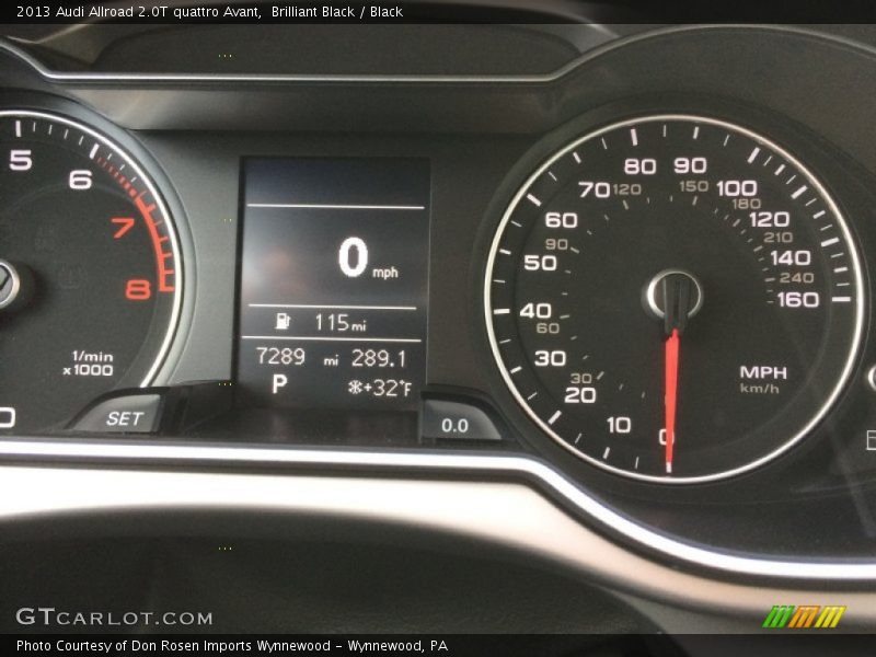 Brilliant Black / Black 2013 Audi Allroad 2.0T quattro Avant