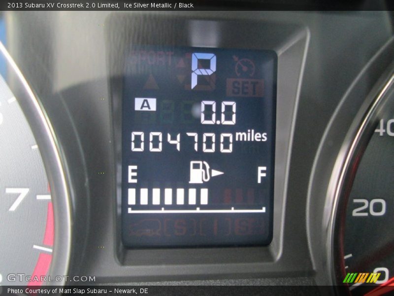 Ice Silver Metallic / Black 2013 Subaru XV Crosstrek 2.0 Limited