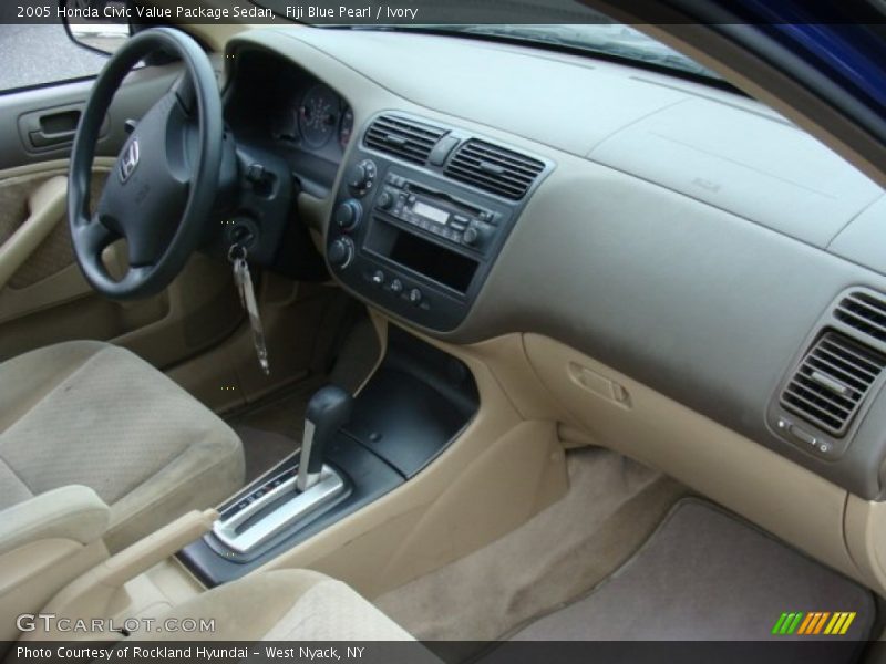 Dashboard of 2005 Civic Value Package Sedan