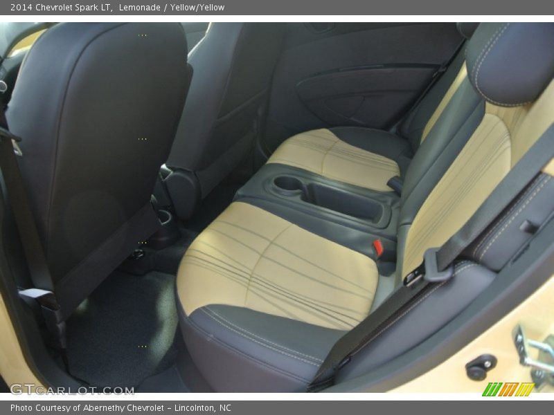 Rear Seat of 2014 Spark LT