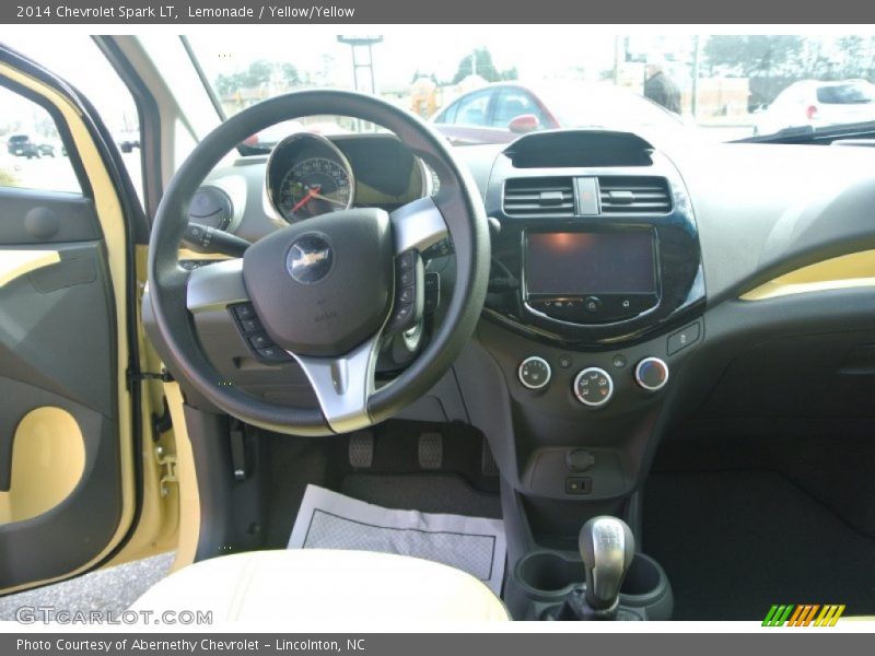 Lemonade / Yellow/Yellow 2014 Chevrolet Spark LT