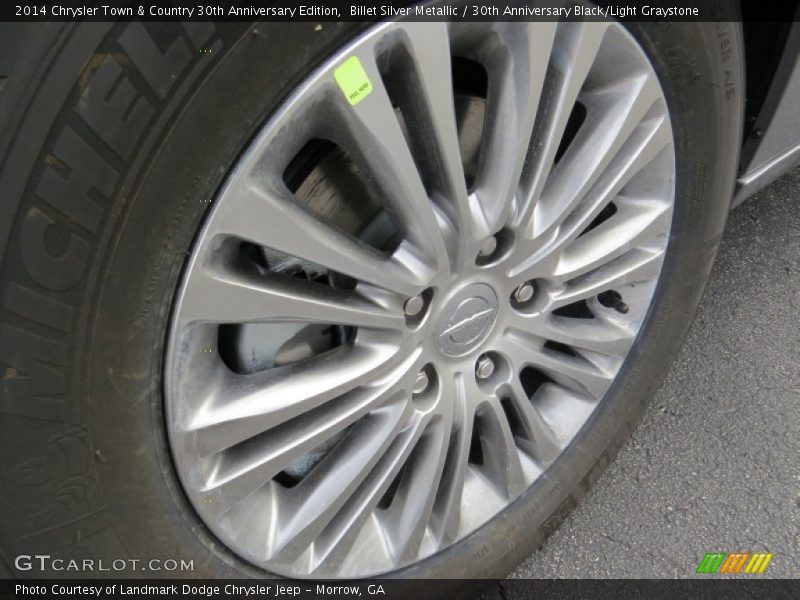 Billet Silver Metallic / 30th Anniversary Black/Light Graystone 2014 Chrysler Town & Country 30th Anniversary Edition