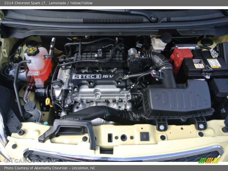  2014 Spark LT Engine - 1.2 Liter DOHC 16-Valve VVT 4 Cylinder