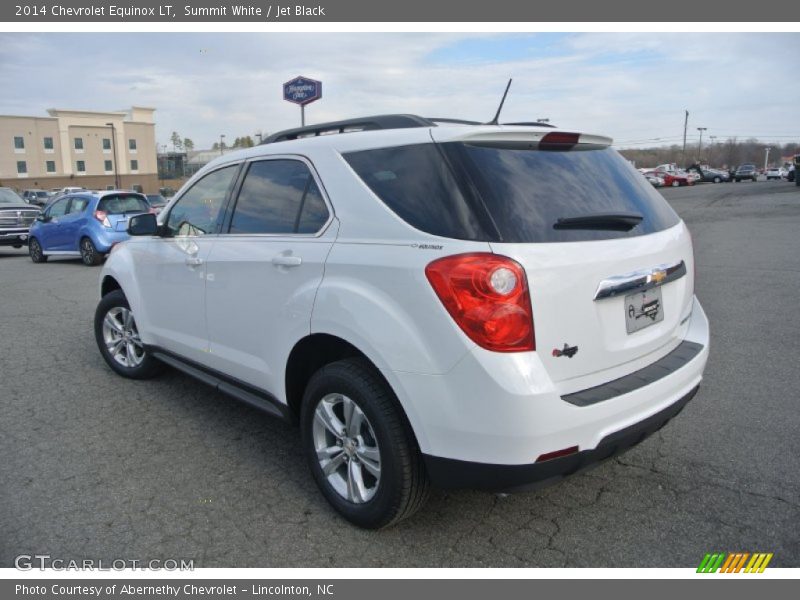 Summit White / Jet Black 2014 Chevrolet Equinox LT
