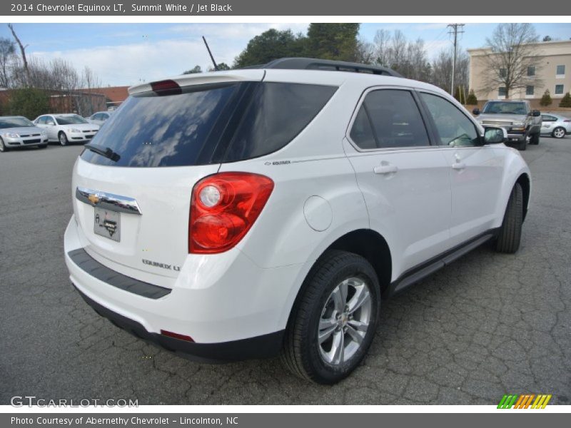 Summit White / Jet Black 2014 Chevrolet Equinox LT